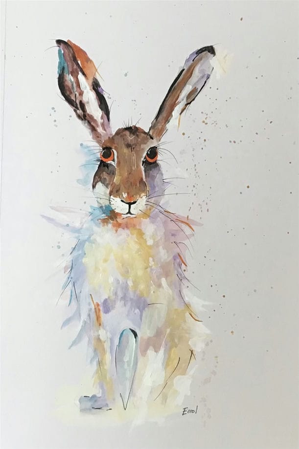 hare painting for sale