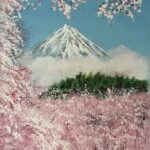 japan blossom painting for sale