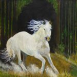 Mustang Sally horse painting for sale