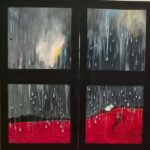 stay indoors raining painting for sale
