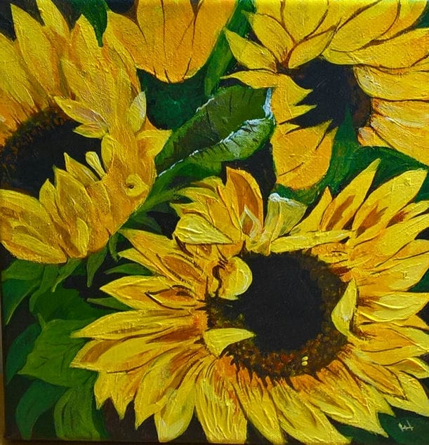 sunflowers painting for sale