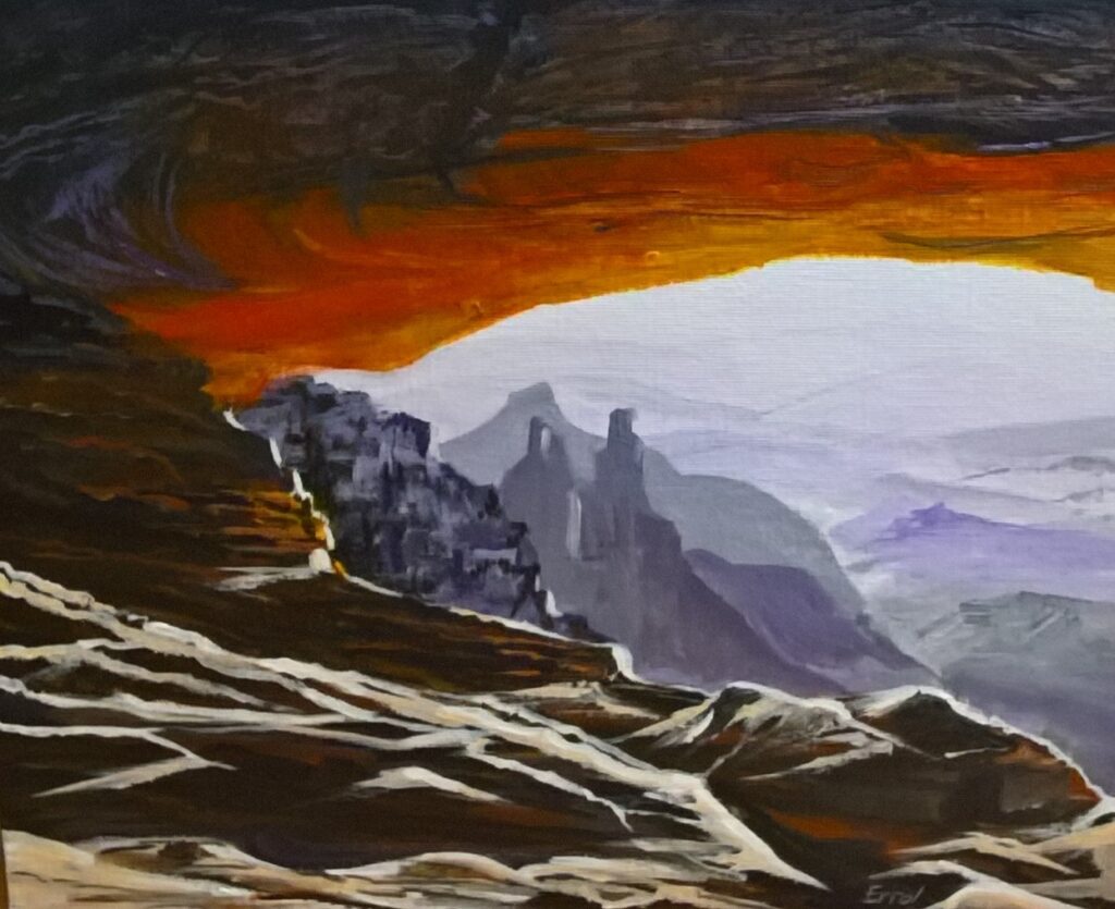 the promised land dramatic landscape painting for sale