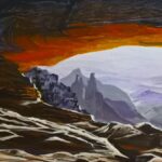 the promised land dramatic landscape painting for sale