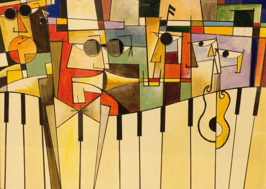 all that jazz abstract painting for sale